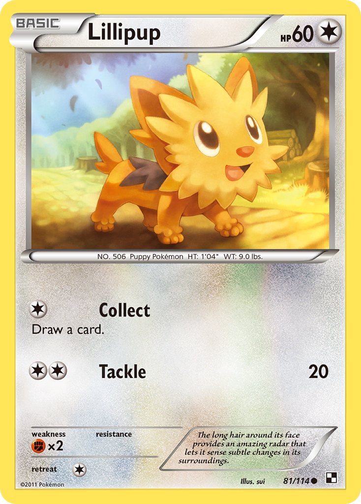 Black & White Lillipup #81/114